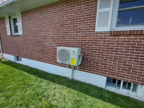 Completed ductless mini split installation in Texas — job 7