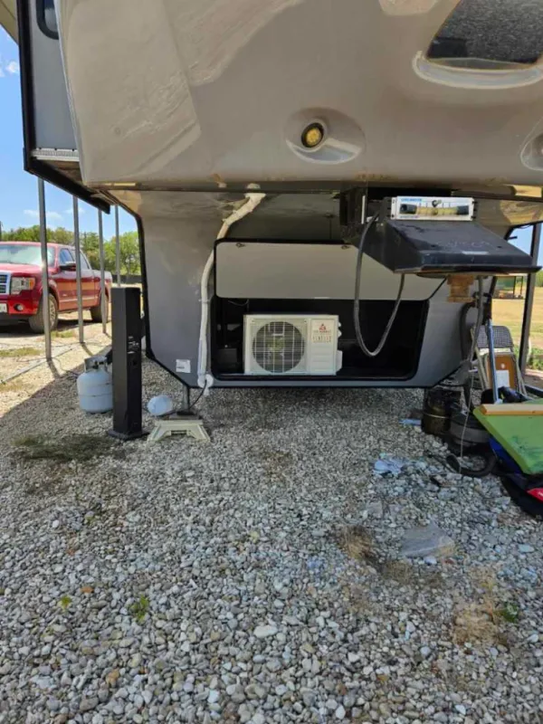 Completed ductless mini split installation in Texas — job 8